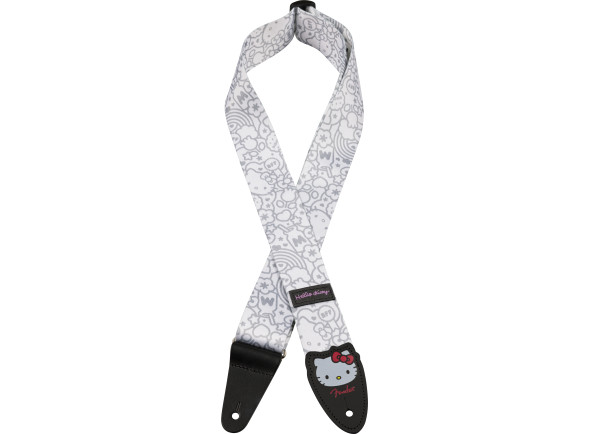 Fender x Hello Kitty White Poly Strap 2 Fender x Hello Kitty White Poly Strap 2